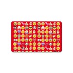 red Emoji  Magnet (Name Card)