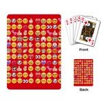 red Emoji  Playing Cards Single Design