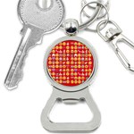 red Emoji  Bottle Opener Key Chain