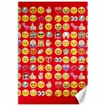 red Emoji  Canvas 20  x 30 