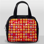 red Emoji  Classic Handbag (One Side)