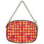 red Emoji  Chain Purse (One Side)