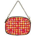 red Emoji  Chain Purse (Two Sides)