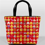 red Emoji  Bucket Bag