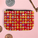 red Emoji  Mini Coin Purse