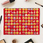 red Emoji  Cosmetic Bag (XL)