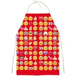 red Emoji  Full Print Apron