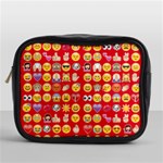 red Emoji  Mini Toiletries Bag (One Side)