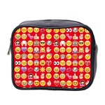 red Emoji  Mini Toiletries Bag (Two Sides)