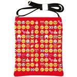 red Emoji  Shoulder Sling Bag