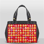 red Emoji  Oversize Office Handbag