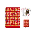 red Emoji  Playing Cards (Mini)