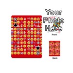 red Emoji  Playing Cards 54 (Mini)