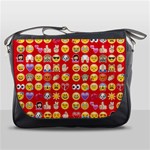 red Emoji  Messenger Bag