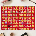 red Emoji  Cosmetic Bag (XXXL)