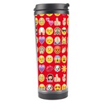 red Emoji  Travel Tumbler