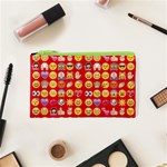 red Emoji  Cosmetic Bag (XS)