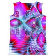 Crystal Northern Lights Palace, Abstract Ice  Women s Basketball Tank Top from ArtsNow.com Back