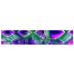 Evening Crystal Primrose, Abstract Night Flowers Flano Scarf (Small) from ArtsNow.com Front