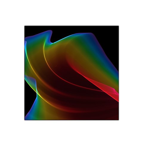 Liquid Rainbow, Abstract Wave Of Cosmic Energy  Satin Bandana Scarf from ArtsNow.com Front