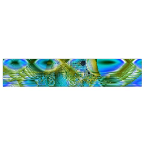 Mystical Spring, Abstract Crystal Renewal Flano Scarf (Small) from ArtsNow.com Front