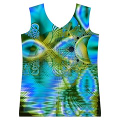 Mystical Spring, Abstract Crystal Renewal Women s Basketball Tank Top from ArtsNow.com Front