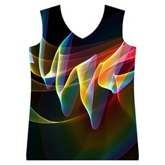 Northern Lights, Abstract Rainbow Aurora Women s Basketball Tank Top from ArtsNow.com Front