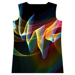 Northern Lights, Abstract Rainbow Aurora Women s Basketball Tank Top from ArtsNow.com Back