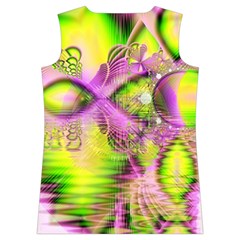 Raspberry Lime Mystical Magical Lake, Abstract  Women s Basketball Tank Top from ArtsNow.com Back