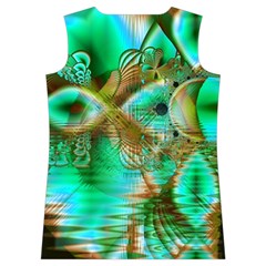 Spring Leaves, Abstract Crystal Flower Garden Women s Basketball Tank Top from ArtsNow.com Back