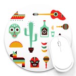 Mexican Round Mousepad