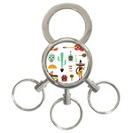 Mexican 3-Ring Key Chain