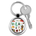 Mexican Key Chain (Round)