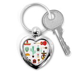 Mexican Key Chain (Heart)