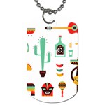 Mexican Dog Tag (One Side)