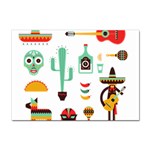 Mexican Sticker A4 (10 pack)