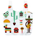 Mexican Full Print Recycle Bag (XL)