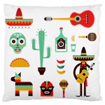 Mexican Standard Flano Cushion Case (One Side)