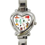 Mexican Heart Italian Charm Watch