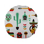 Mexican Standard 15  Premium Round Cushion 