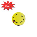 grunge Emoji  1  Mini Button (10 pack) 