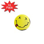 grunge Emoji  1  Mini Magnet (10 pack) 