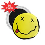 grunge Emoji  2.25  Magnet (10 pack)