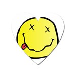 grunge Emoji  Magnet (Heart)