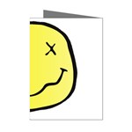 grunge Emoji  Mini Greeting Cards (Pkg of 8)