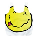 grunge Emoji  Full Print Recycle Bag (L)