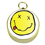 grunge Emoji  Gold Compass