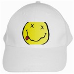 grunge Emoji  White Cap