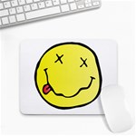 grunge Emoji  Small Mousepad