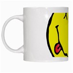 grunge Emoji  White Mug